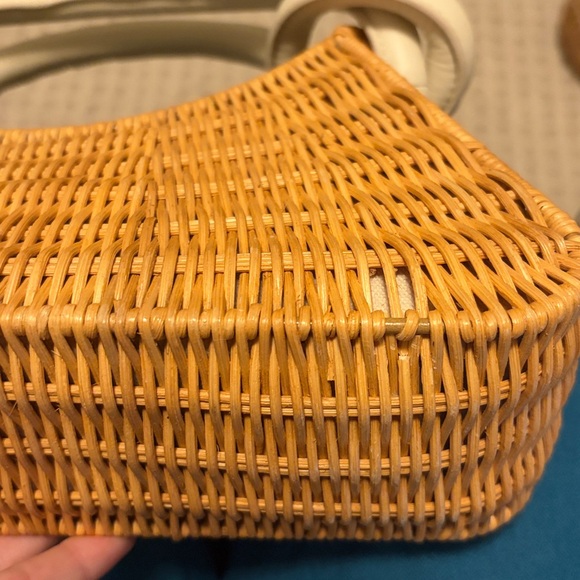 CULT GAIA Rhea Knotted Rattan Shoulder Bag - Picture 14 of 16